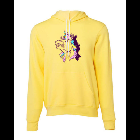 Colorful Unicorn Bella canvas hoodie 3719